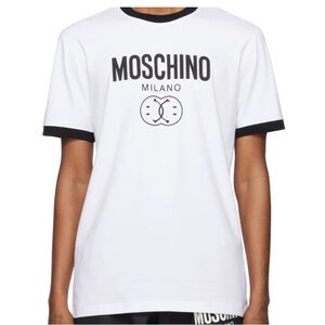 Moschino Monochrome Logo Tee